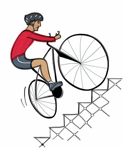 Man on Bike