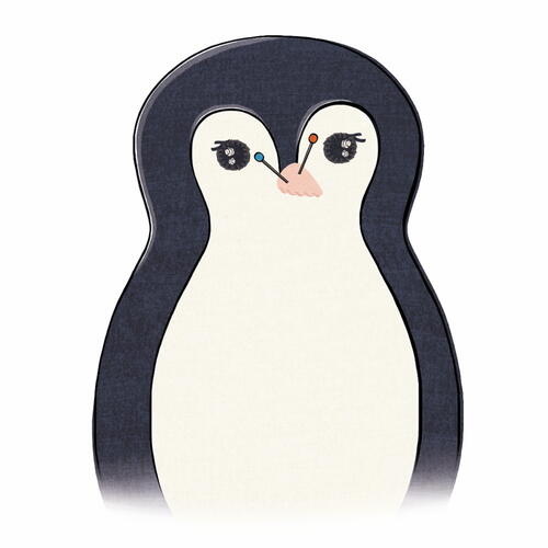 Animal Dolls - Stella Penguin Step Four