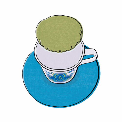 Boho Felt Craft - Tea Cup Flowers Step Five